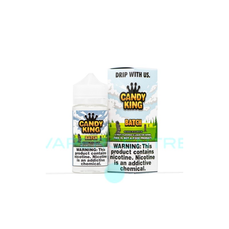 Gummy Worms Candy King Sour Worms On Ice E Liquid Vape Juice Shortfill  100ml On Ice Vape Juice Australia